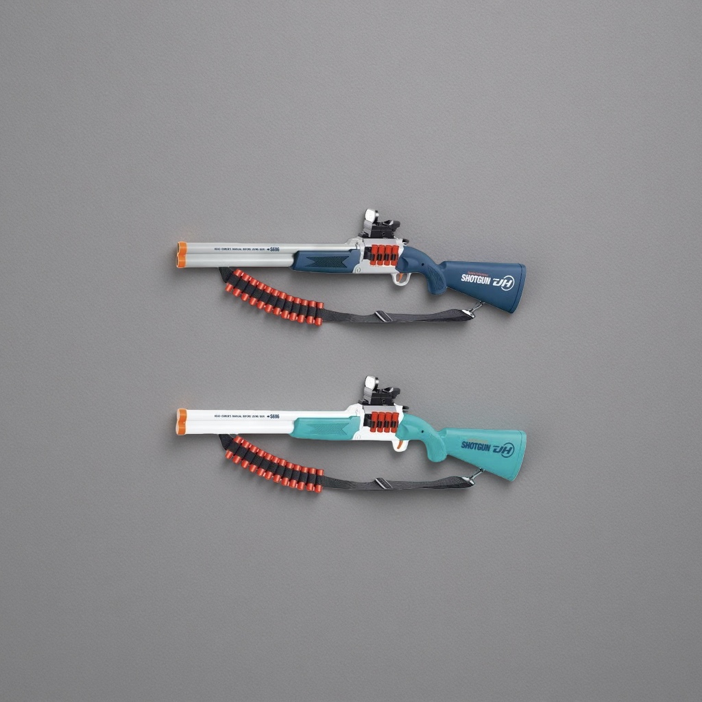 Children's toy gun, simulation shooting gun, safety soft bullet gun with sound and light effects Application Scenario