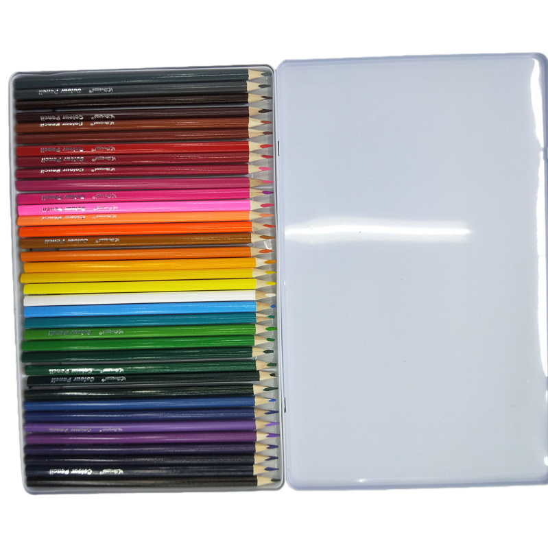 Right hand color lápices set 24 colores niños dibujo lápices de color estudiantes papelería Item Picture