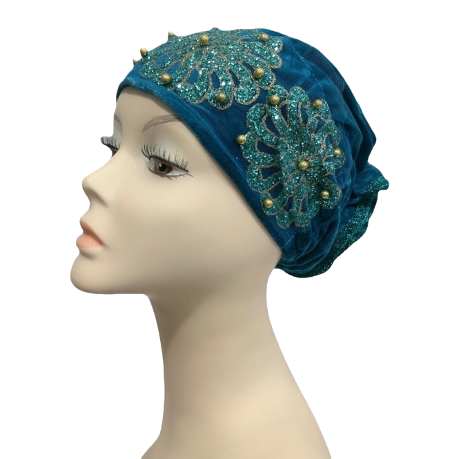 Decorative headscarf: A fashionable and versatile pure cotton breathable and sun-protective silk scarf Item Picture