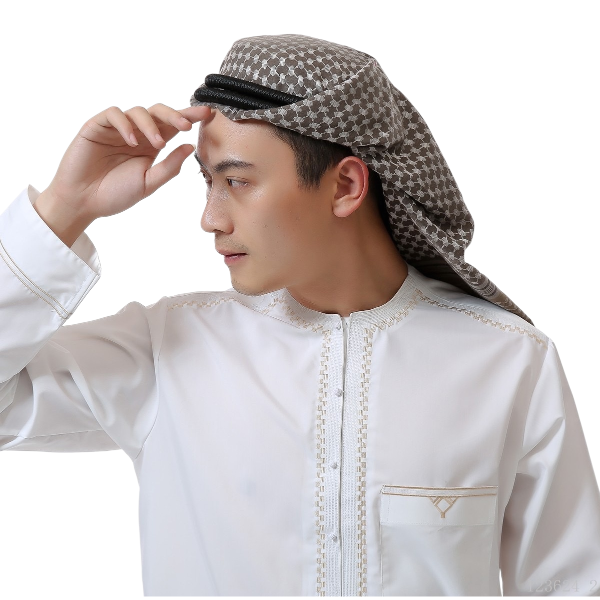 Ethnic and religious headscarves, clothing accessories, hats, pure cotton breathable headscarves Item Picture