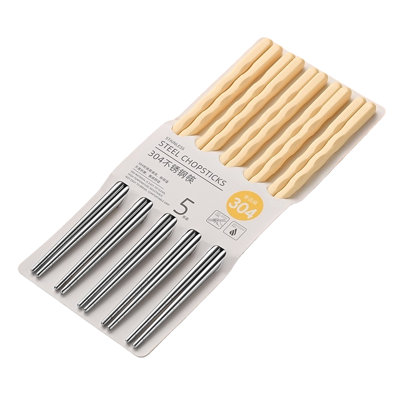 كما ان حجم العيدان المصنوعة من الفولاذ المقاوم للصدأ هو ٣٠٤ مواد Item Picture