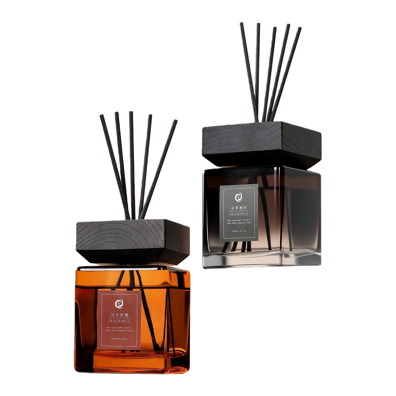 香薰产品+香薰瓶白底实物图