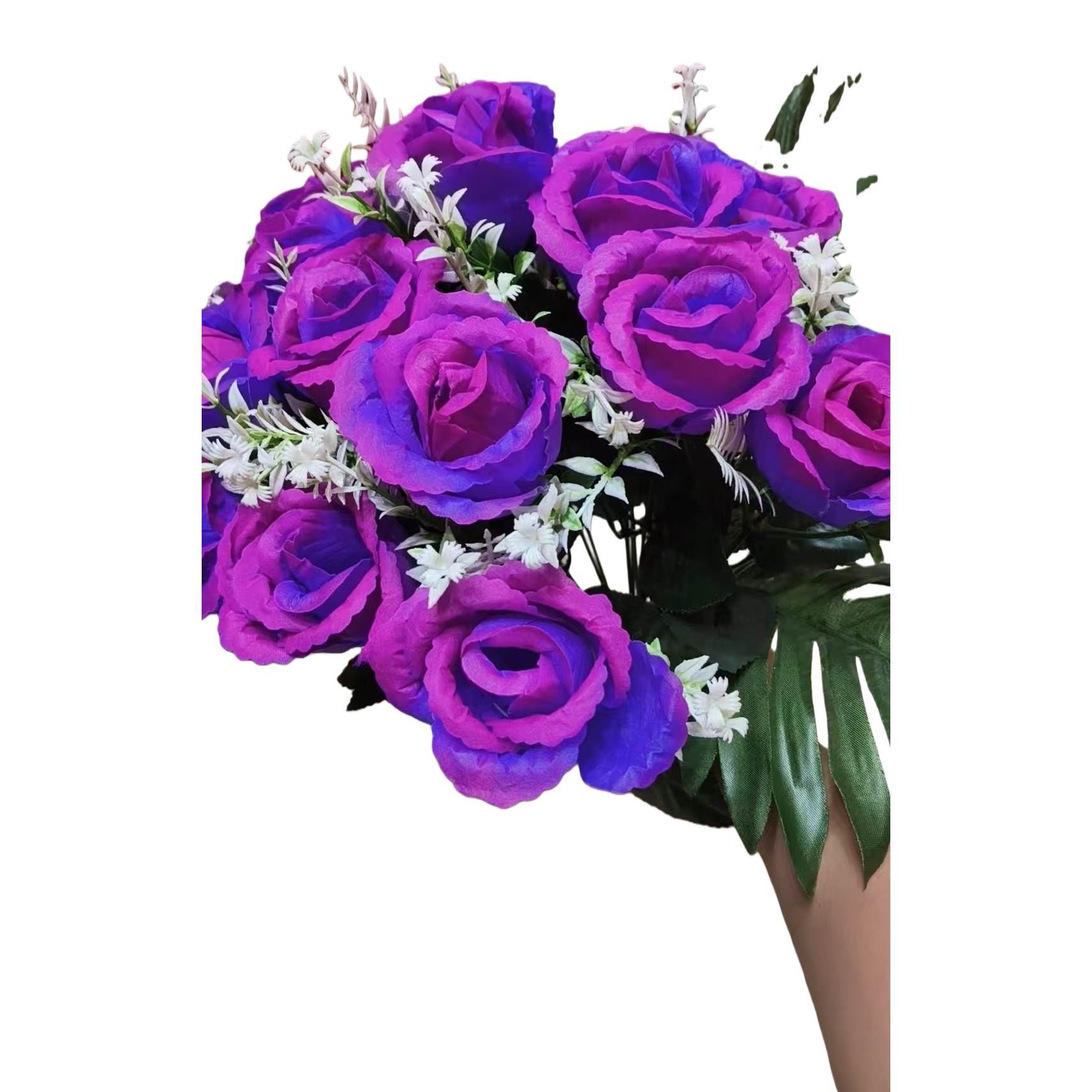 Purple rose bouquets of 9, 11, 19, 21, 33, 52 or 99 flowers delivered Item Picture