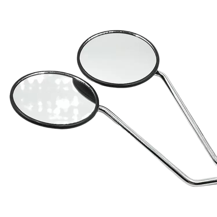 مرآة دائرية ذات وجهين، مرآة ذات مرآة، ذات حمّام مضاد للرذاذ مربوطة بالحائط Item Picture