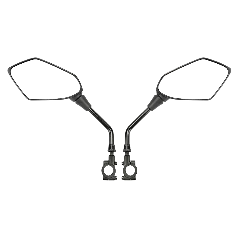 Espejos retrovisores especiales para motocicletas antisacudimientos gran angular hd recubrimiento izquierdo y derecho universal Item Picture