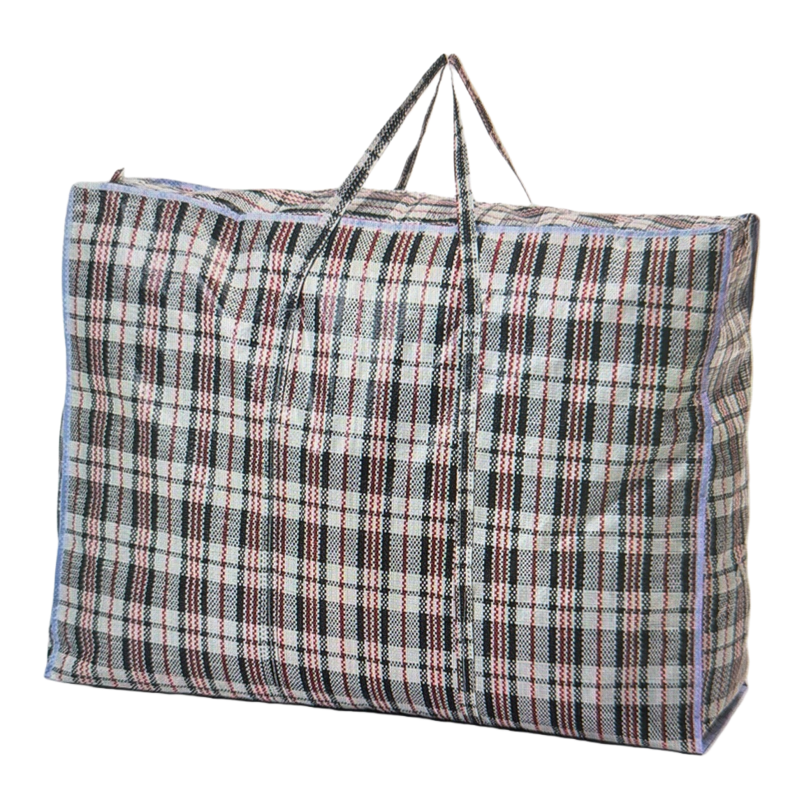 Checkered pattern luggage bag, travel storage bag, large-capacity lightweight folding handbag Item Picture