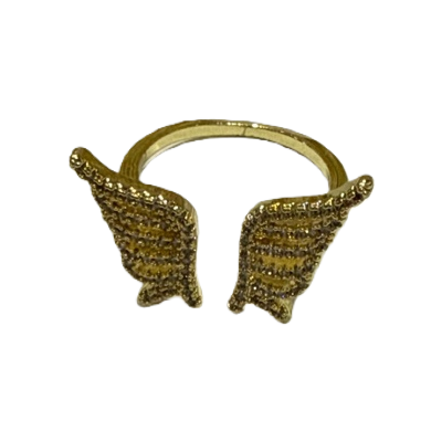 Кольца с золотыми крыльями, модные и роскошные кольца Item Picture