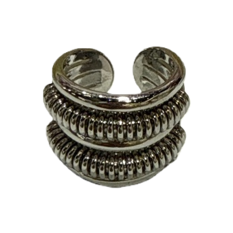 خواتم معدنية بسيطة هي عبارة عن مجموعة من الخواتم للسيدات Item Picture