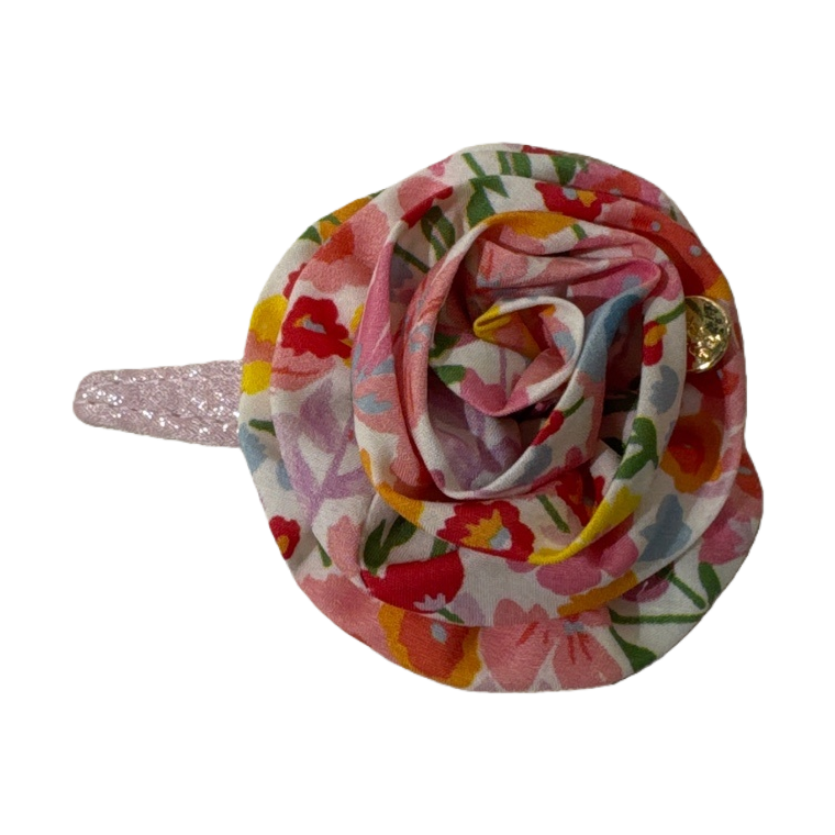 Floral pattern hairpins, sweet and retro headwear, suitable for both girls and adults Item Picture