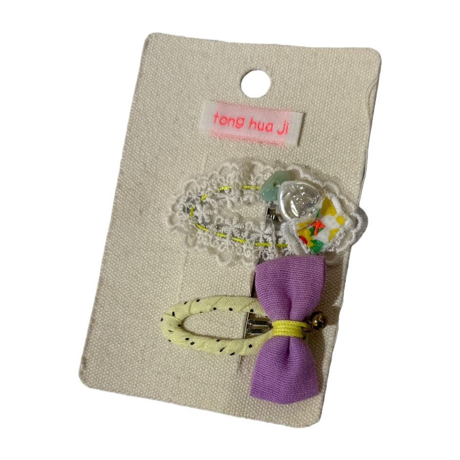 Fashionable and simple hair accessories and hair clips are sweet and cute, perfect for ladies' daily outfits Item Picture