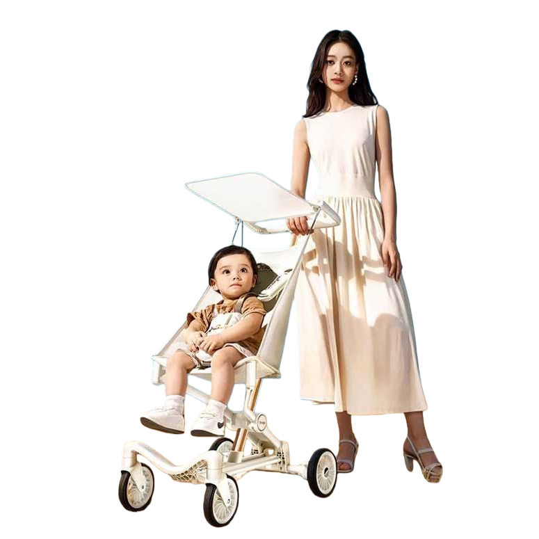 Silla de bebé 360 grados rotación rueda universal recién nacido puede aplanar bidireccional llevar a la práctica portátil y ligero Item Picture