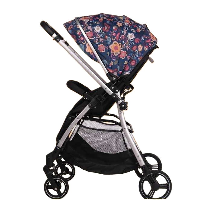 High-view bidirectional baby stroller, lightweight and foldable, can be sat on or lay on, newborn baby stroller Item Picture