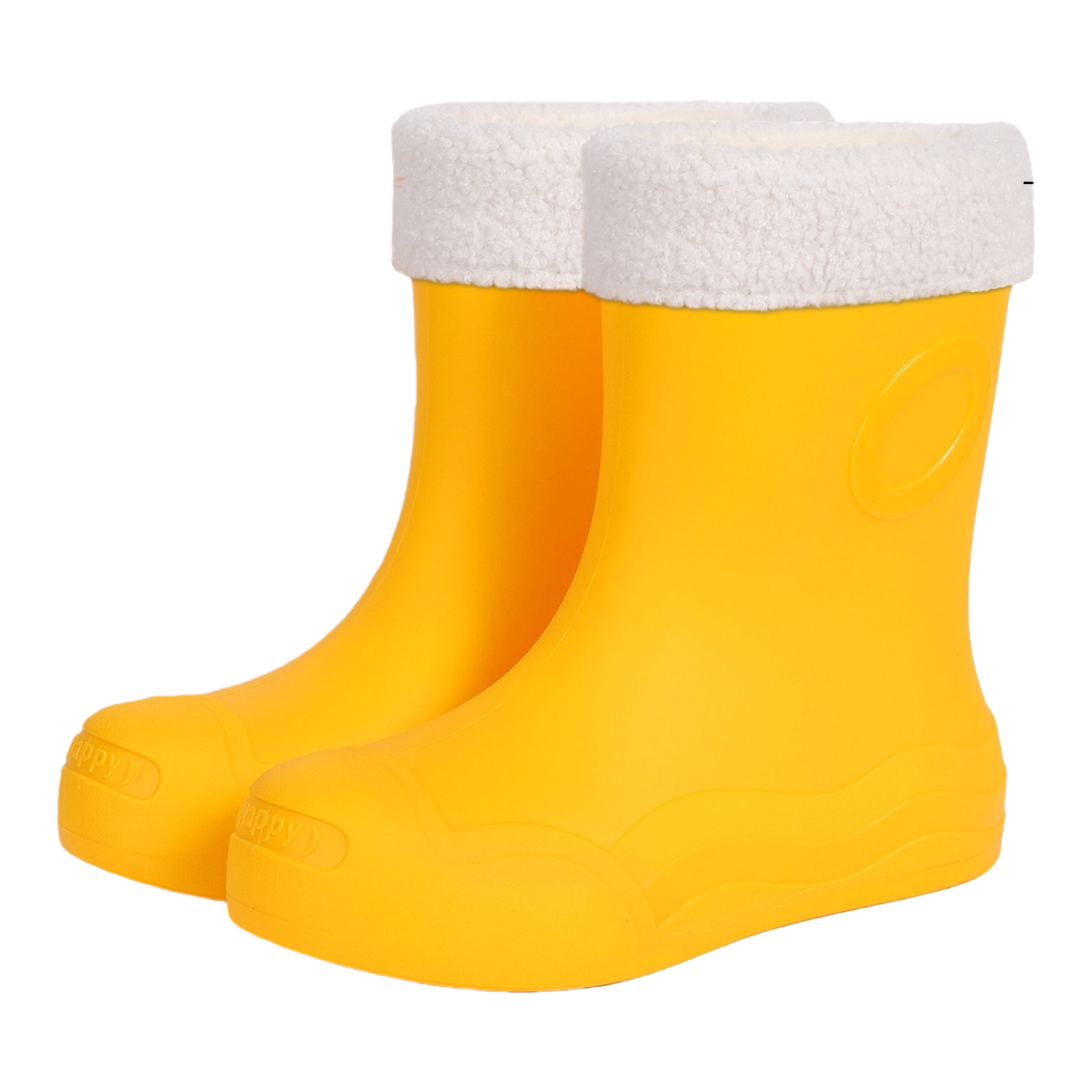 Yellow rain boots are waterproof and anti-slip. Women's rain boots are a must-have for rainy days Item Picture