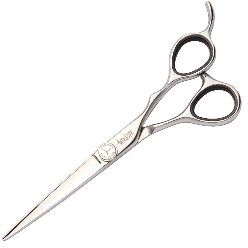 Ergonomic anti-slip handle tailor scissors, 18cm stainless steel precision fabric scissors Item Picture