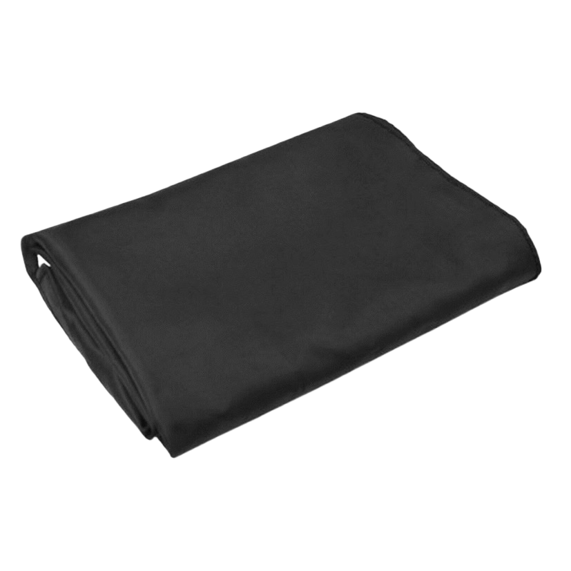 Black hair clipping cloth, professional waterproof and anti-breakage hair clipping cloth, adjustable neck buckle Item Picture