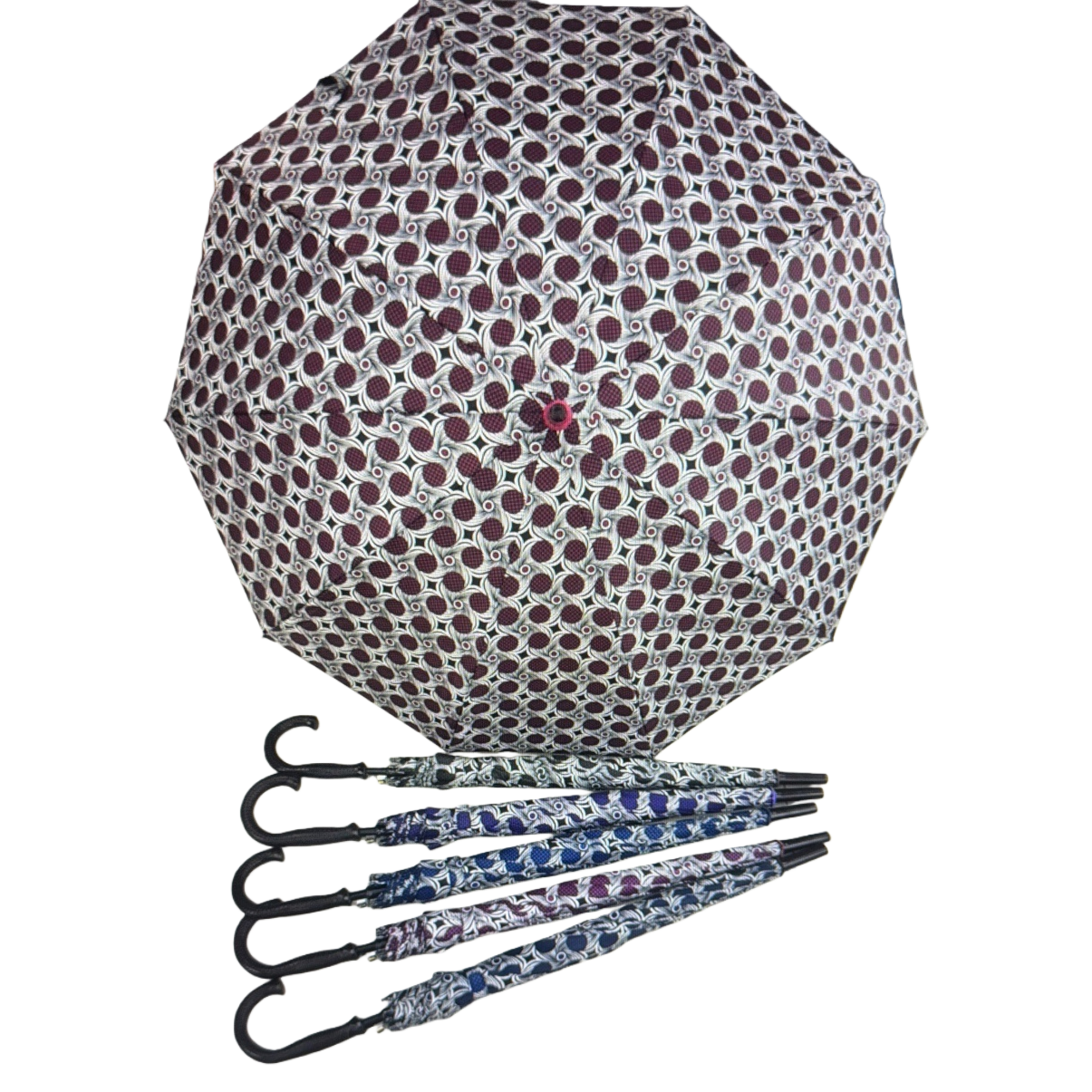 مظلات مصنوع من الازياء مزخرفة بمظلة واقية من الشمس Item Picture