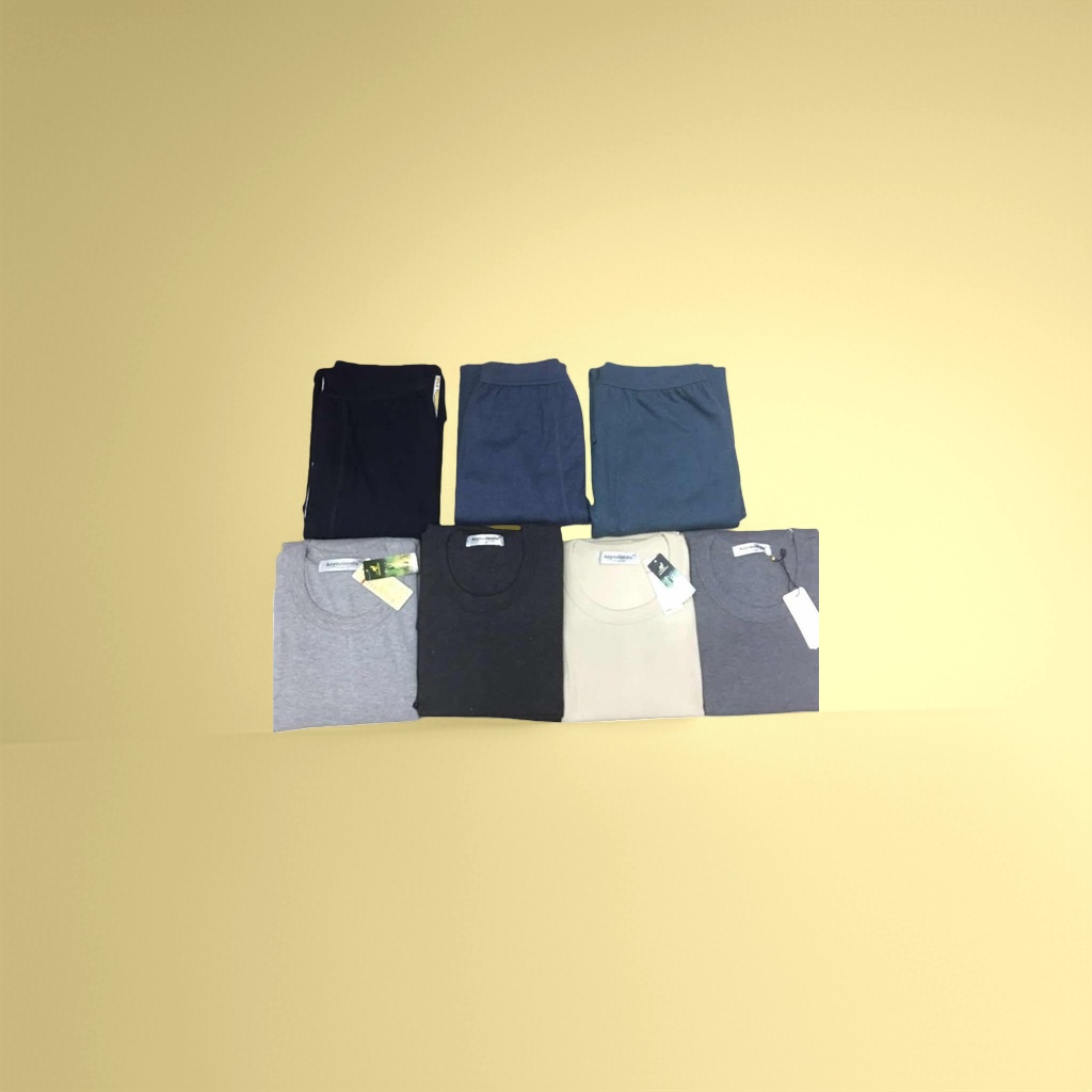 韩社德绒暖暖服保暖内衣套装版型防风保暖细节图