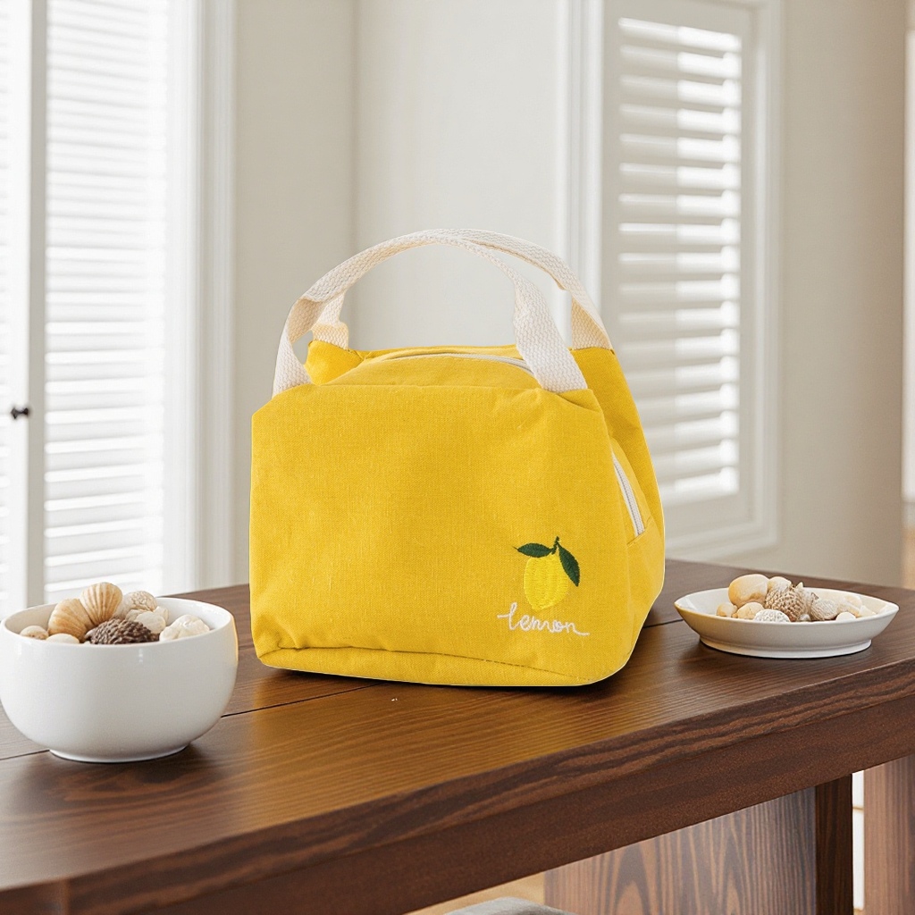 Yellow lemon pattern handbag, a fashionable and versatile single-shoulder bag for women Yellow lemon pattern handbag, a fashionable and versatile single-shoulder bag for women
