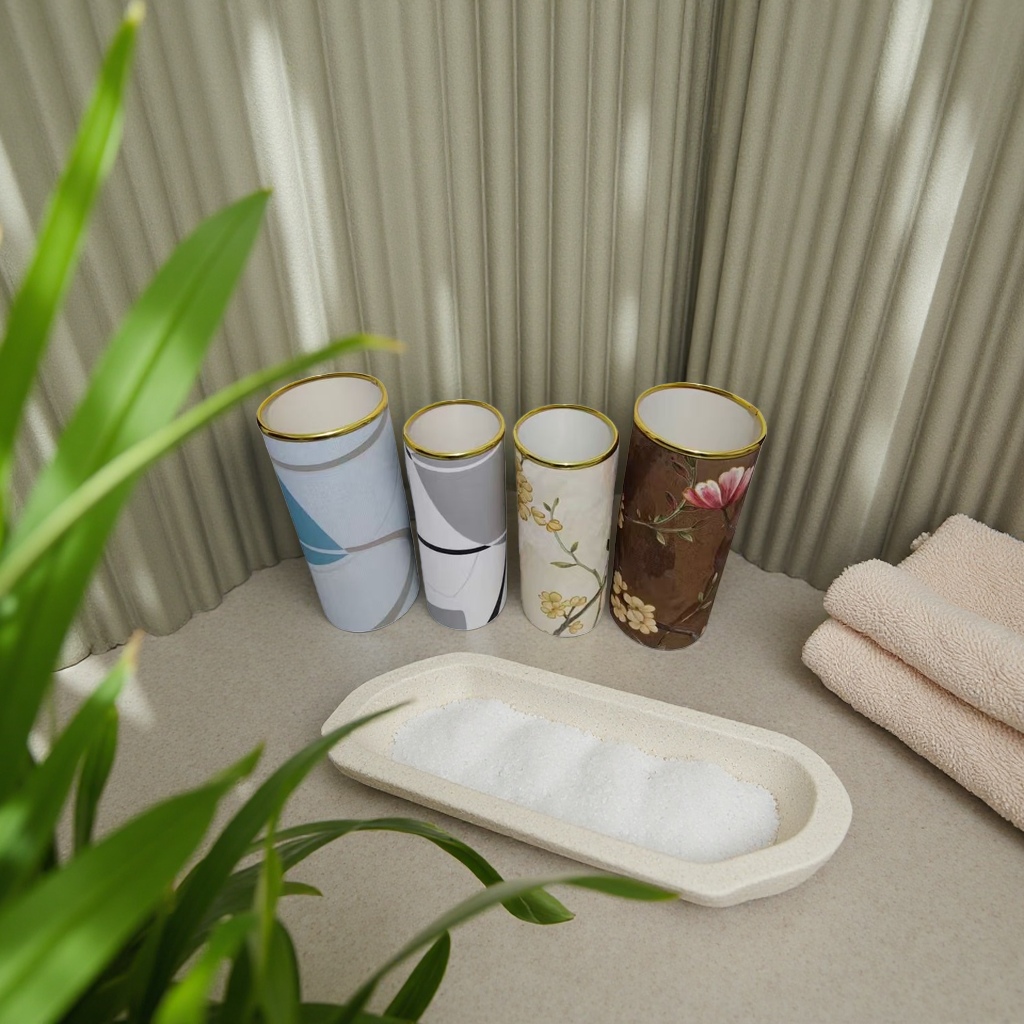 The Nordic-style ceramic vase decoration for the living room entrance desk is simple and modern Application Scenario