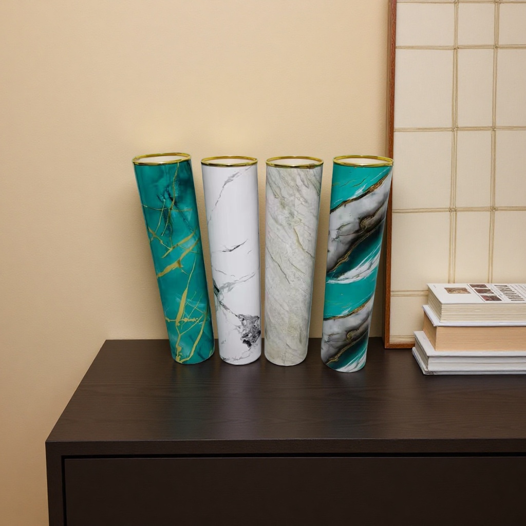 Decorative vases, living room ornaments, ceramic vases, Nordic simplicity, high appearance level, vase arrangement Application Scenario