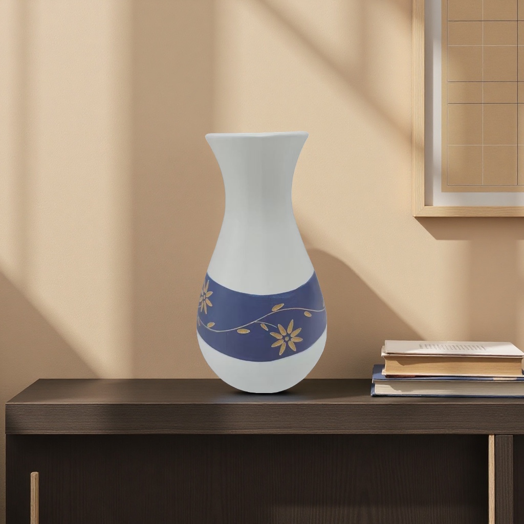 Ceramic vase, a high-end and simple Nordic-style home flower arrangement for living room decoration