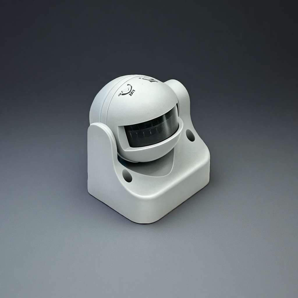 White human body sensor intelligent sensing switch touch-free lighting control device