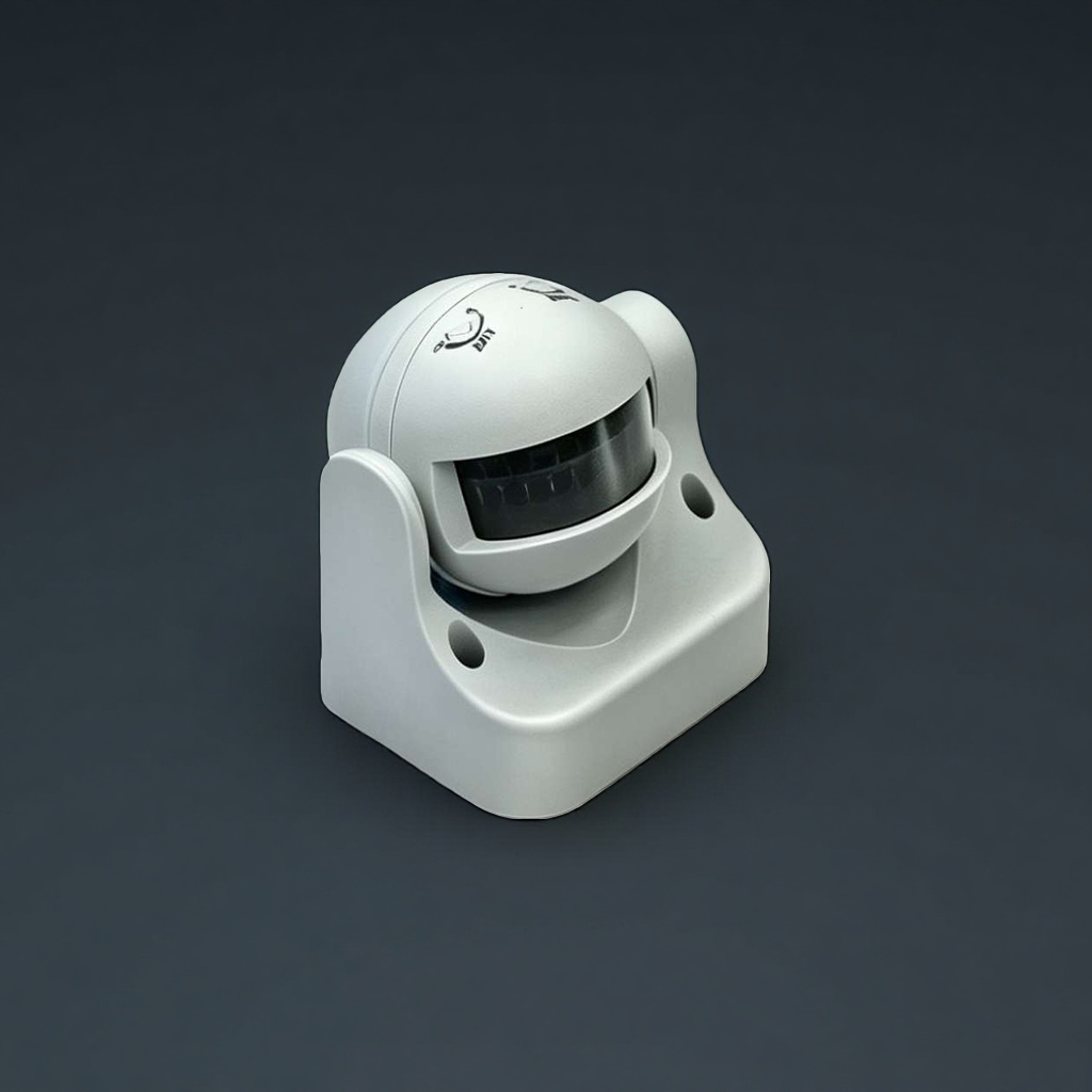 White human body sensor intelligent sensing switch touch-free lighting control device details Picture