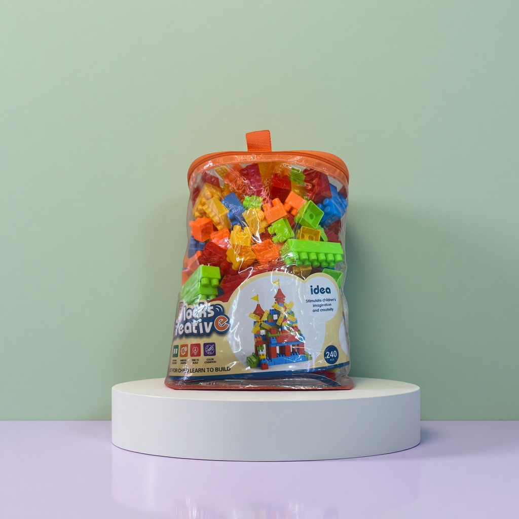 Цветные фигурки из игрушечных костюмов для детей с умственными и многоцветными блоками Application Scenario