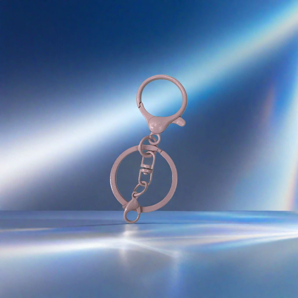 Llavero de metal rosa cuerpo moda simple colgante accesorios universal details Picture
