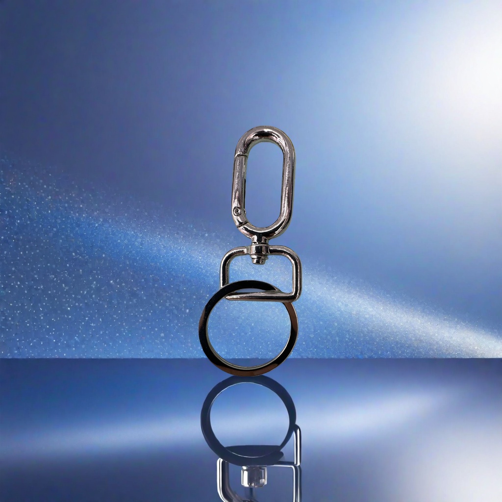 مفاتيح مفاتيح معدنية ذات شكل عصري من السبائك Specification image