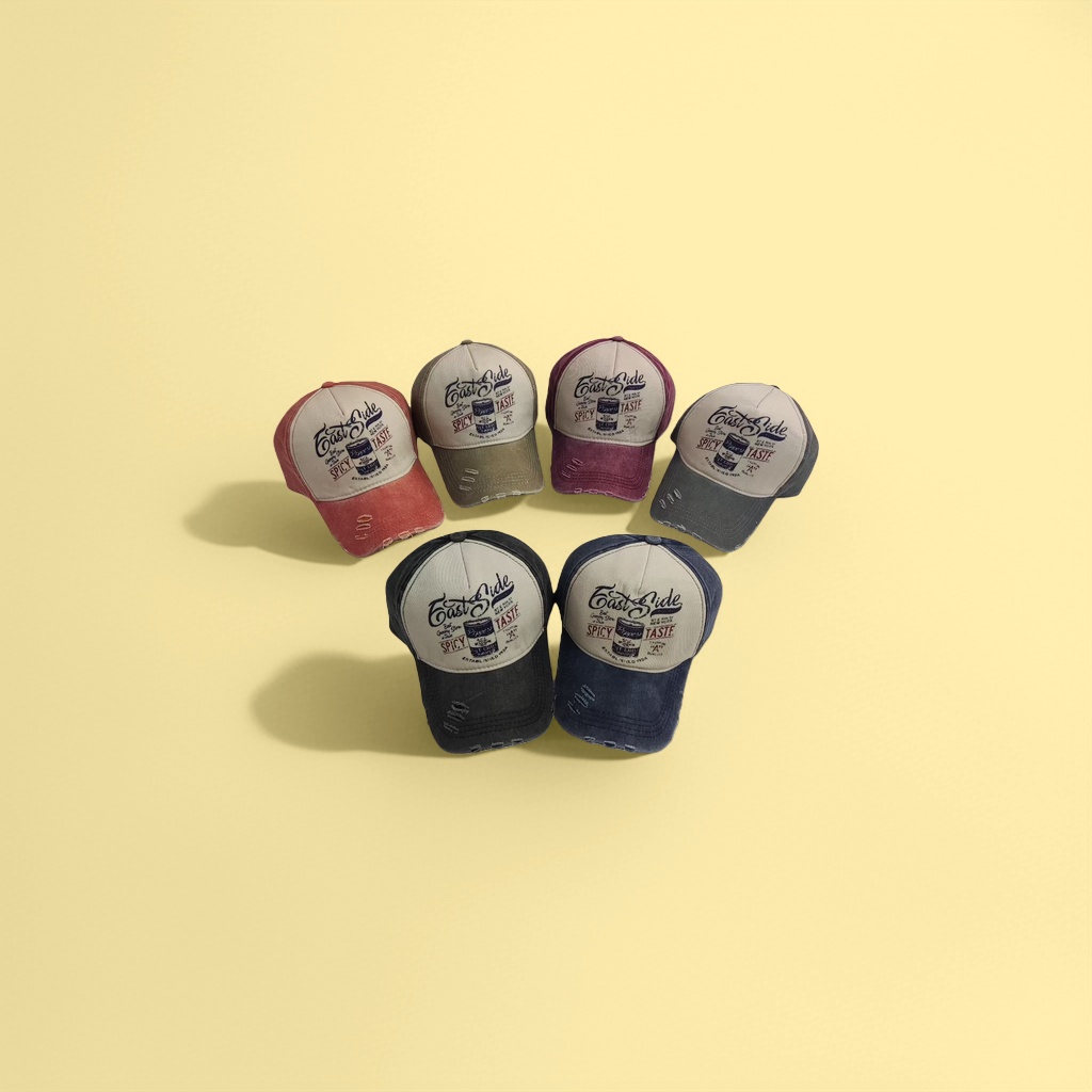 East Side Spicy Taste Six-color baseball cap Baseball cap details Picture