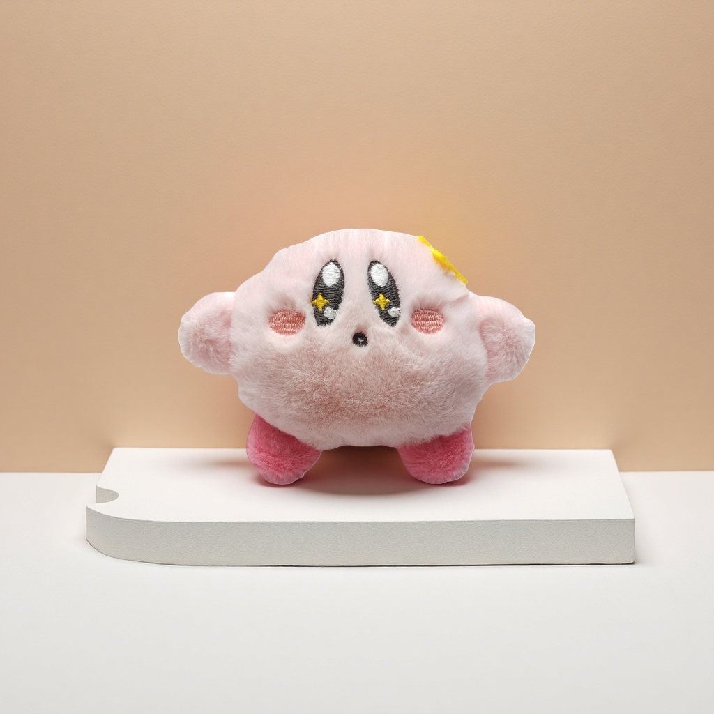 卡通毛绒公仔星之卡比兔头海狸diy