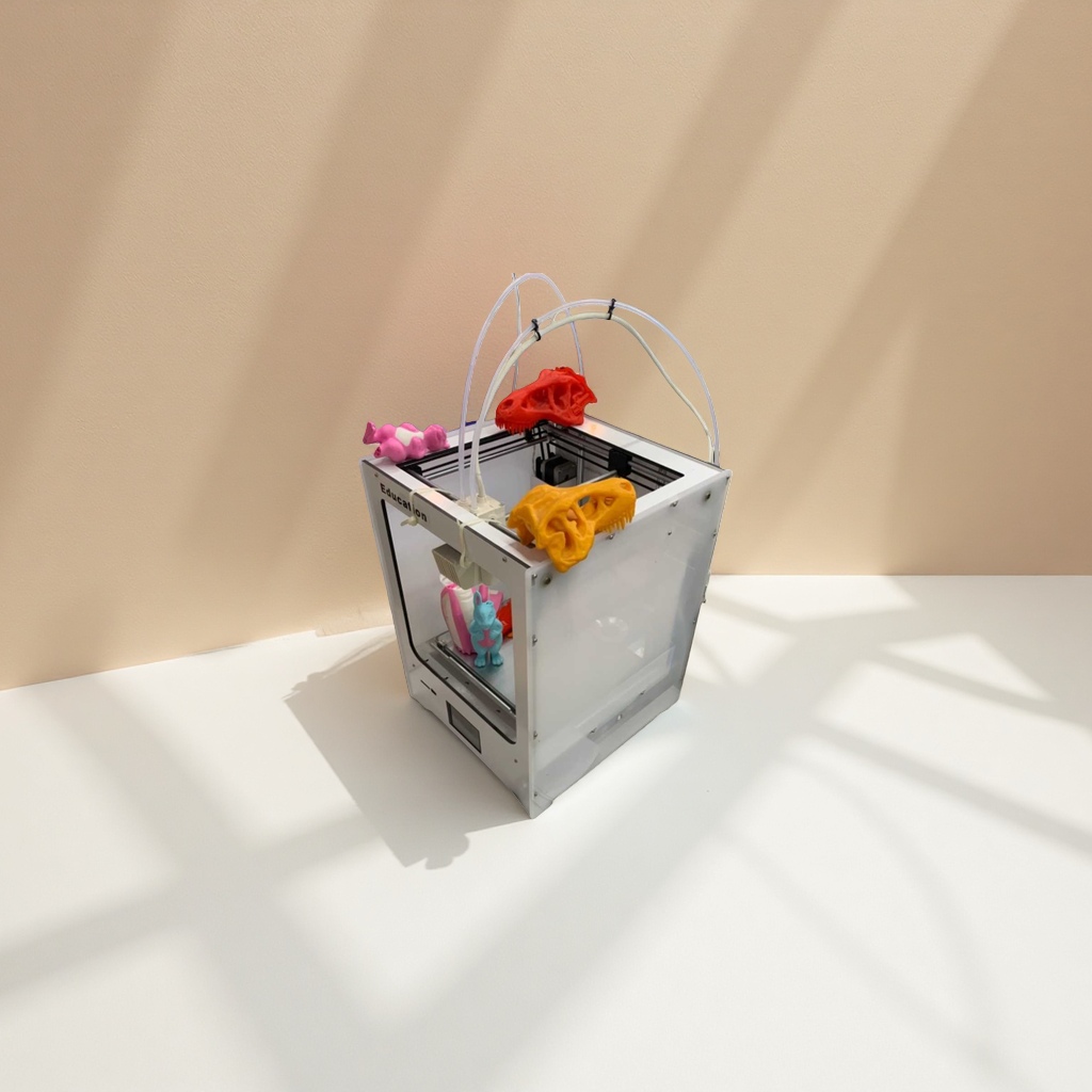 3D打印机桌面级FDM热塑性塑料打印设备家用DIY创意模型