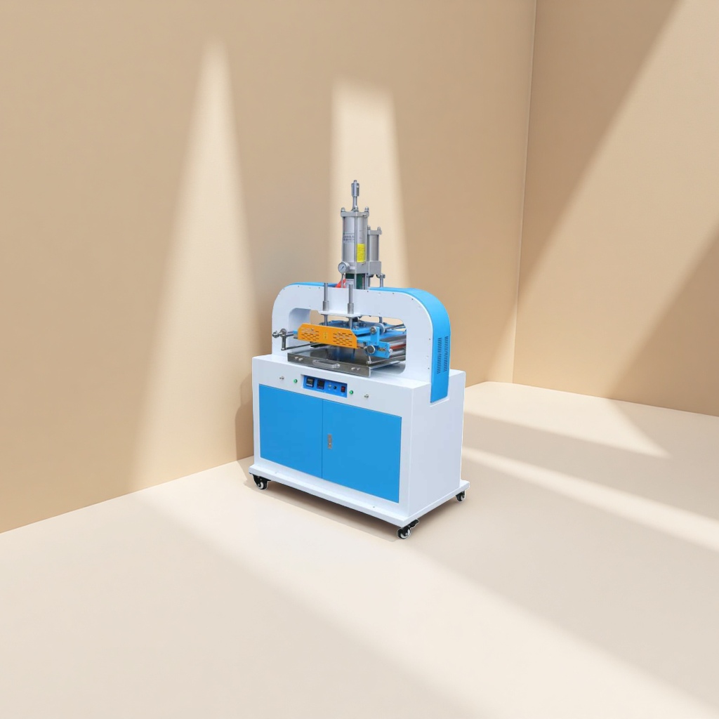 ZY-819T booster cylinder hot stamping machine - a high-efficiency and stable hot stamping and embossing integrated machine details Picture