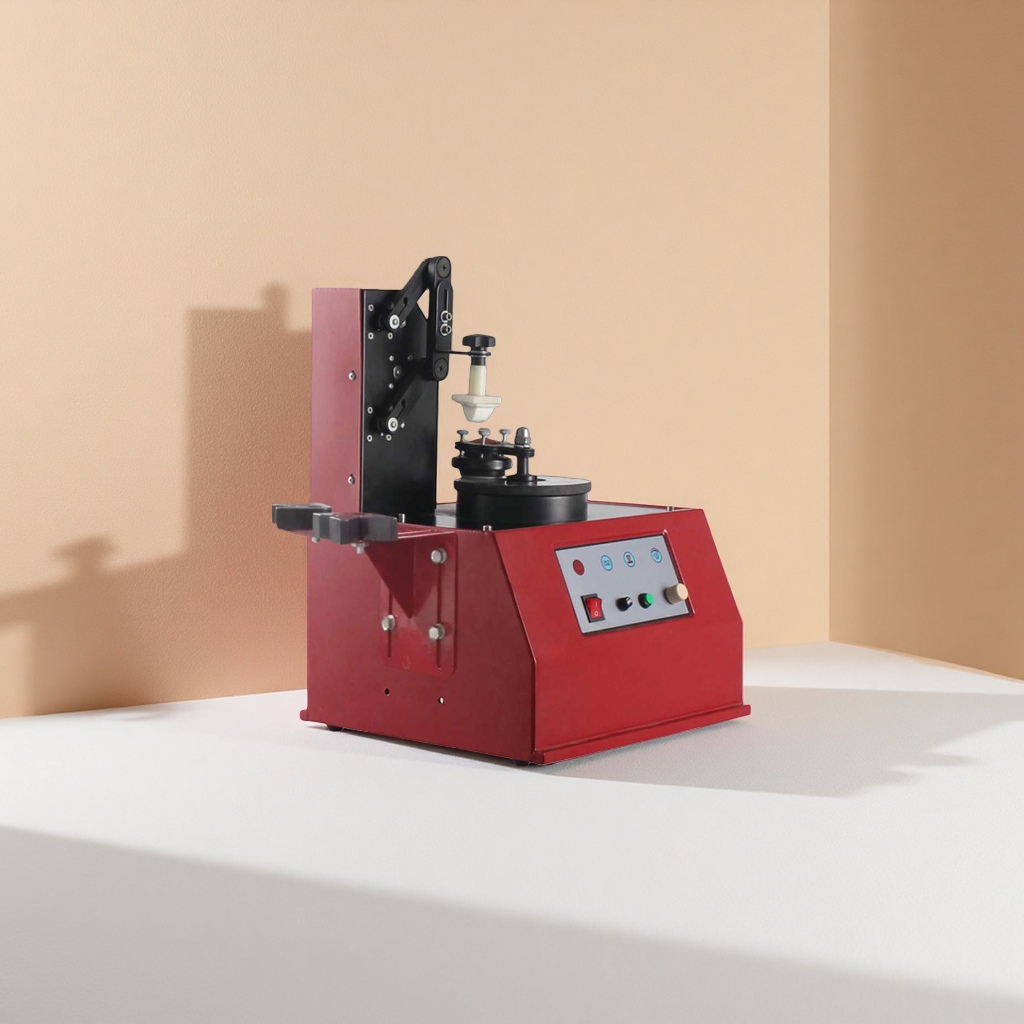 Red industrial grinding machine equipment is a special machine tool for metal processing