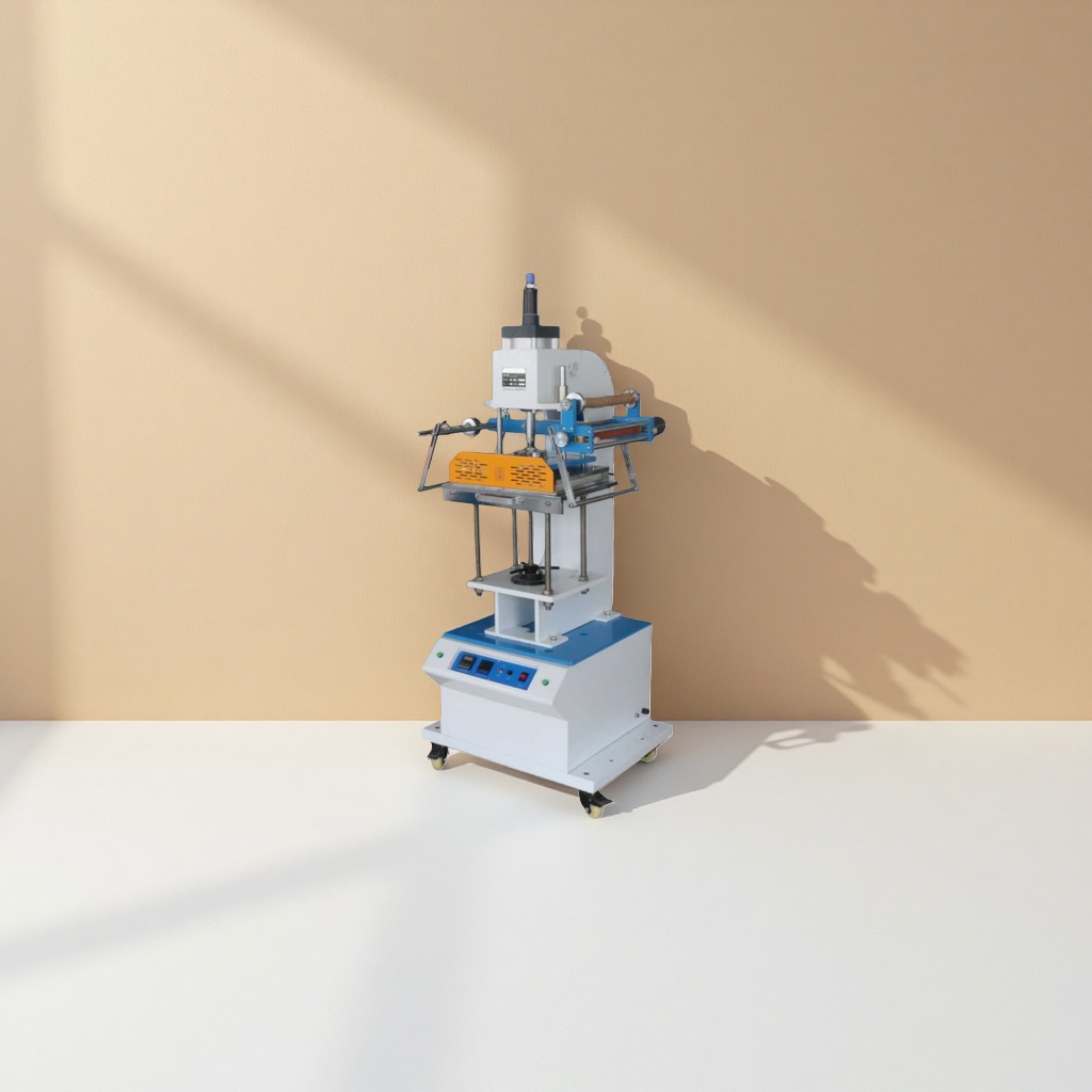 ZY-819Q pneumatic hot stamping machine, an industrial-grade pneumatic hot stamping and embossing equipment Application Scenario
