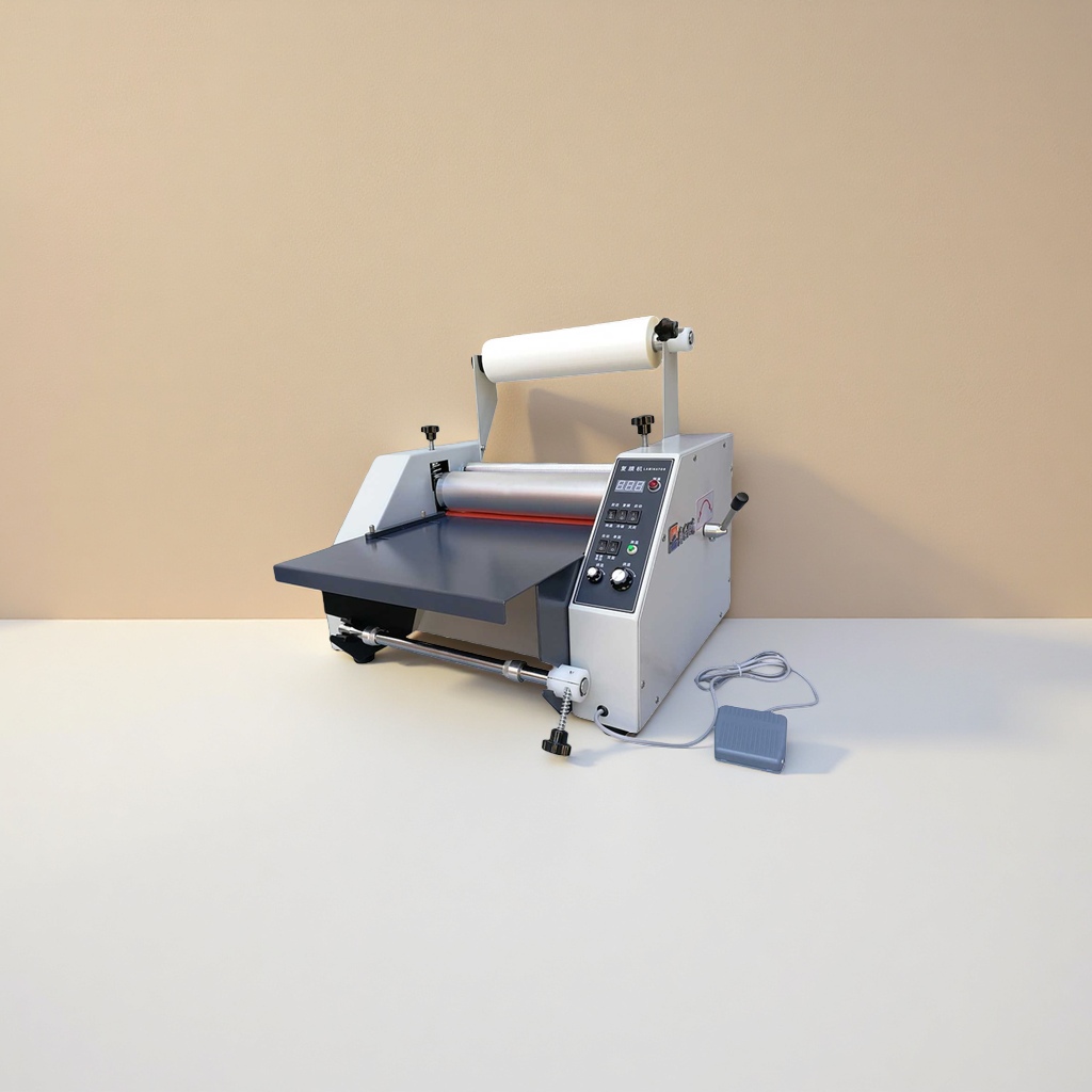 Laminating machine, document laminating machine, office hot and cold laminating machine, A4 and A3 format details Picture