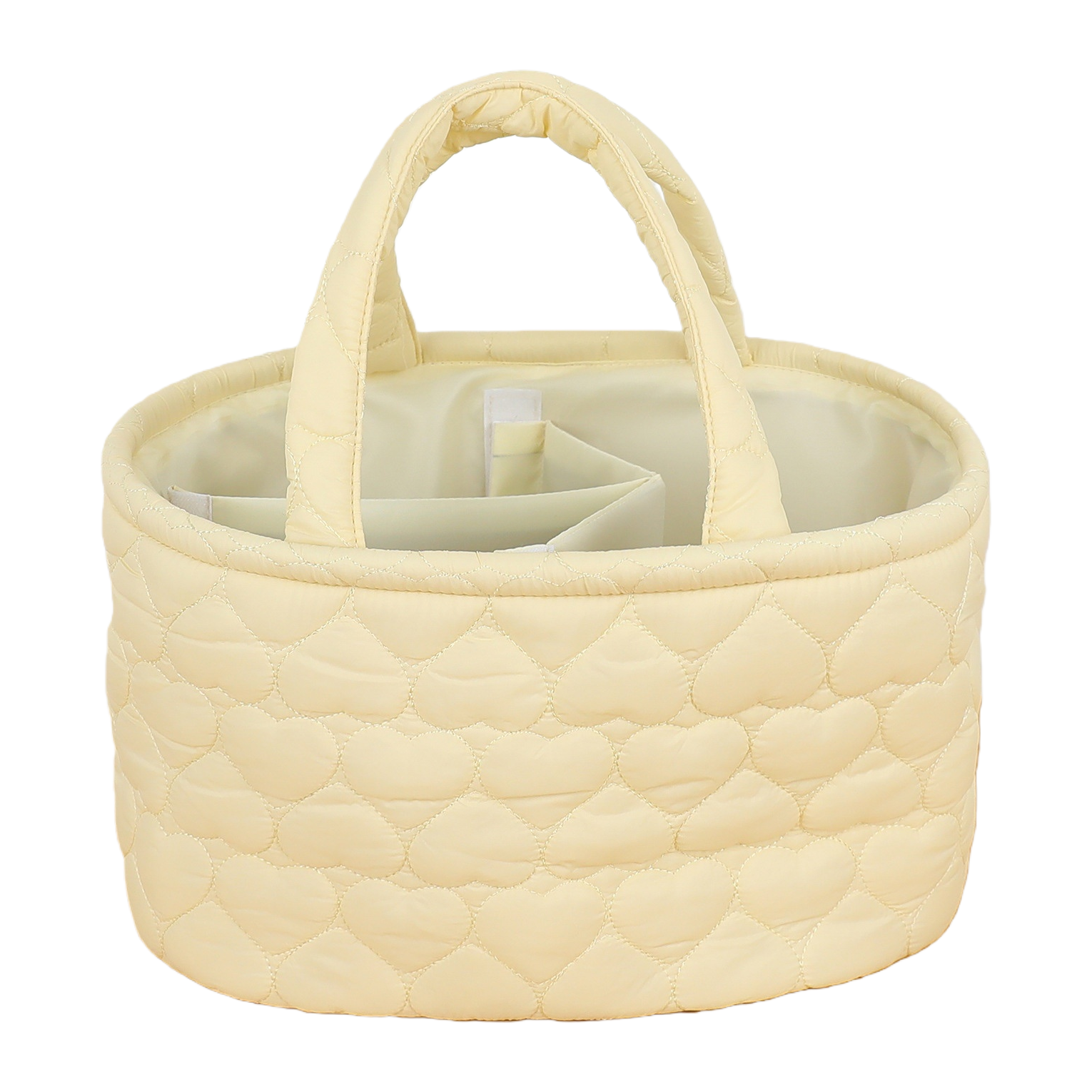 Beige quilted handbag, a fashionable and versatile single-shoulder tote bag for women Item Picture
