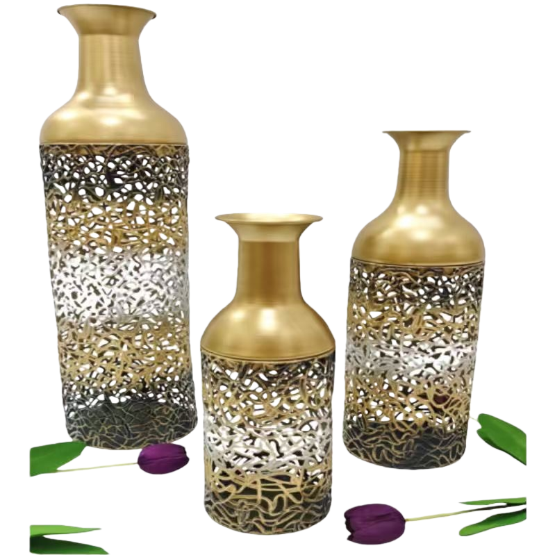 Nordic-style ceramic decorative vases for living room ornaments, simple and modern home flower vases Item Picture