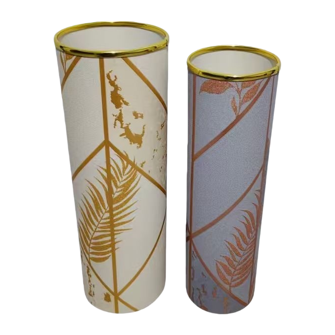A 30cm tall Nordic-style ceramic decorative vase for flower arrangement at the entrance of the living room Item Picture
