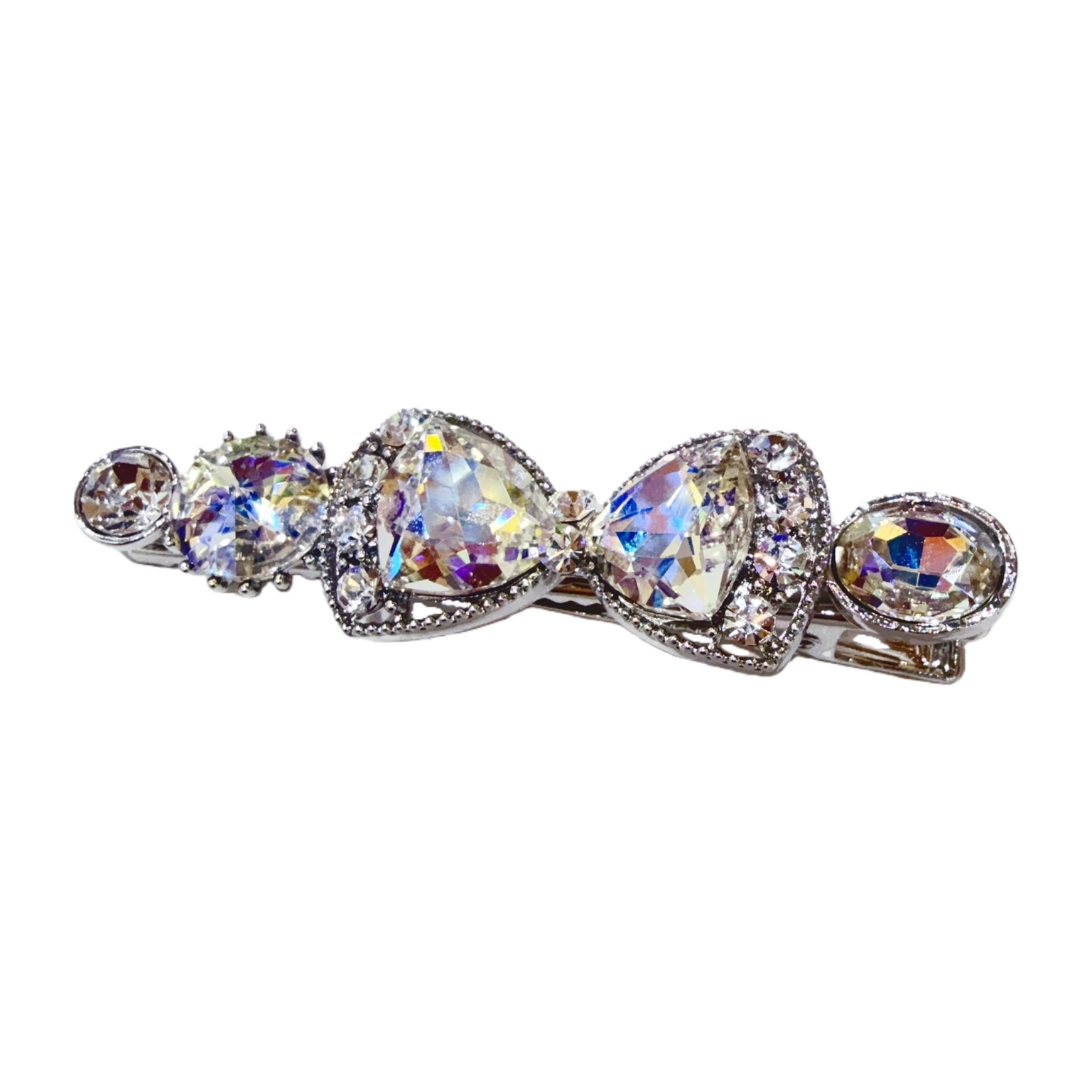 وشاشة شعر الكريستال هي عبارة عن مئات الحلي اللامعة والخفيفة Item Picture