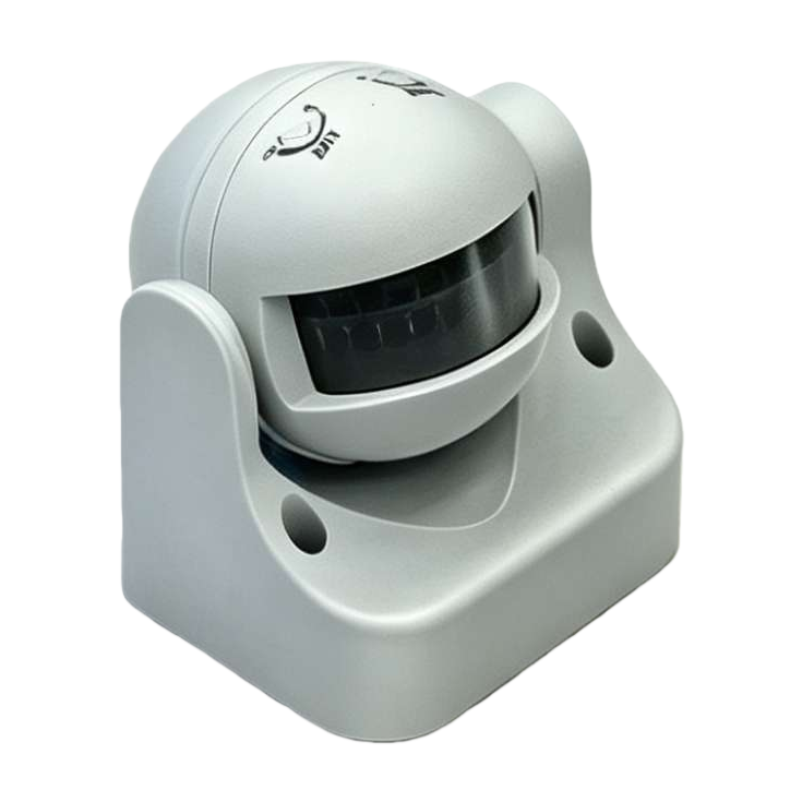 White human body sensor intelligent sensing switch touch-free lighting control device Item Picture