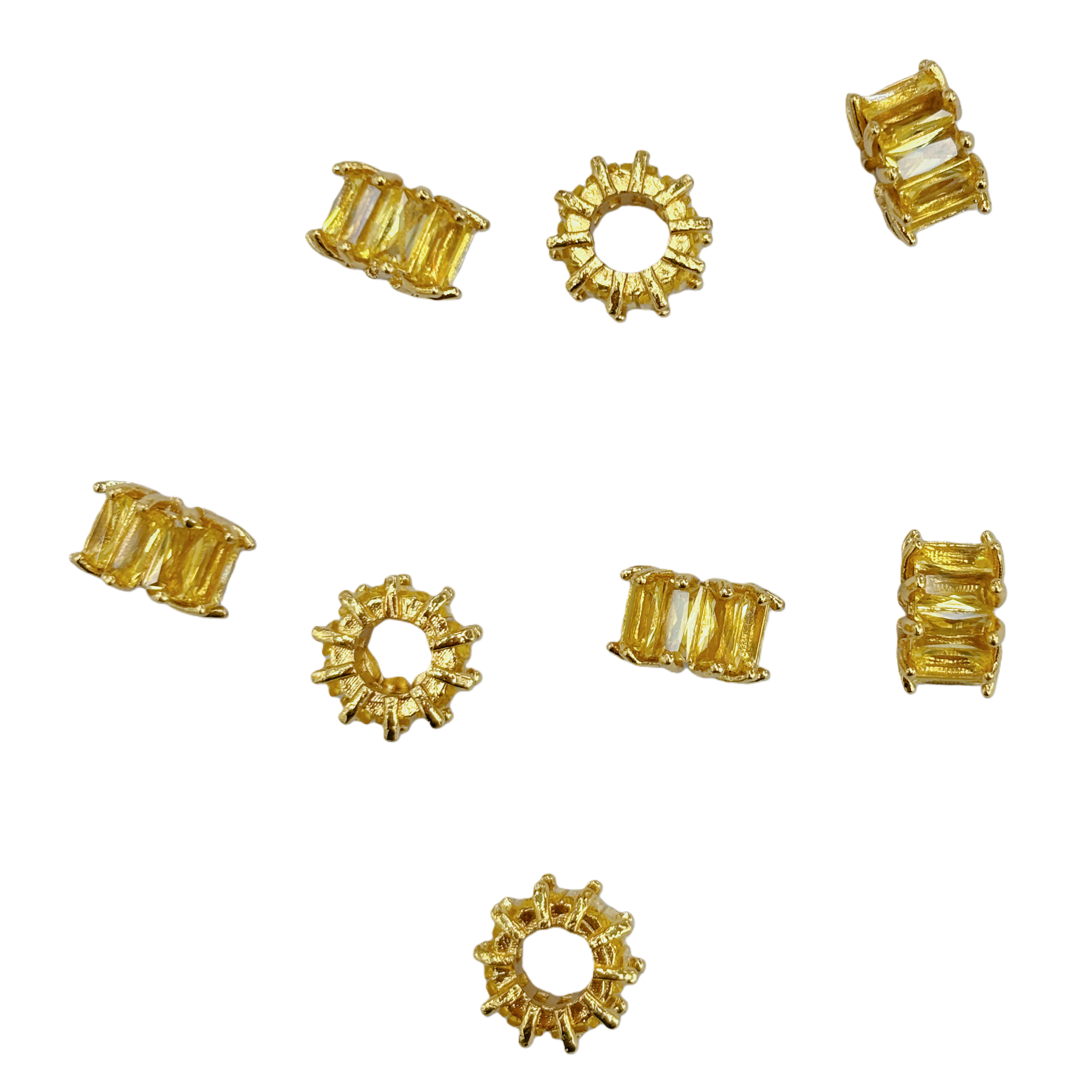 Universal accessories for gold jewelry inlays and metal inlay bases Item Picture