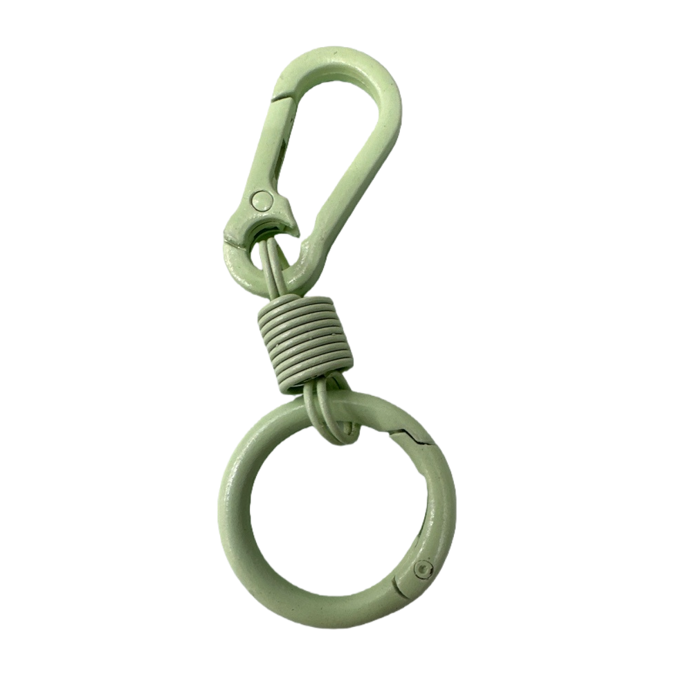 Light green metal pendant, a fashionable and simple decorative pendant Item Picture