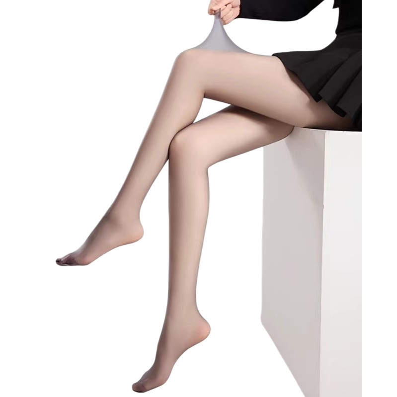 Light black X1 thickened silk stockings for women, elastic anti-hook silk leg beauty socks Item Picture