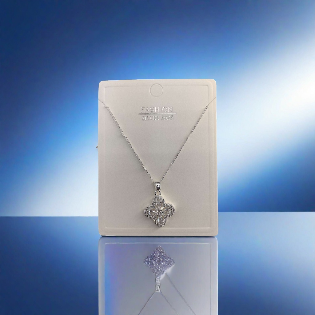 Серебряные ожерелья от fashion S925, мадам, из чистого серебра details Picture