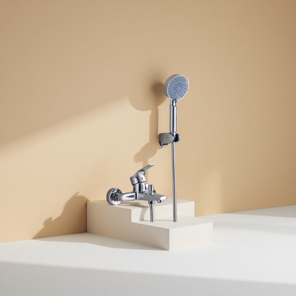 Shower head set, constant-temperature anti-scalding, water-saving and pressure-increasing bathroom shower head faucet Application Scenario