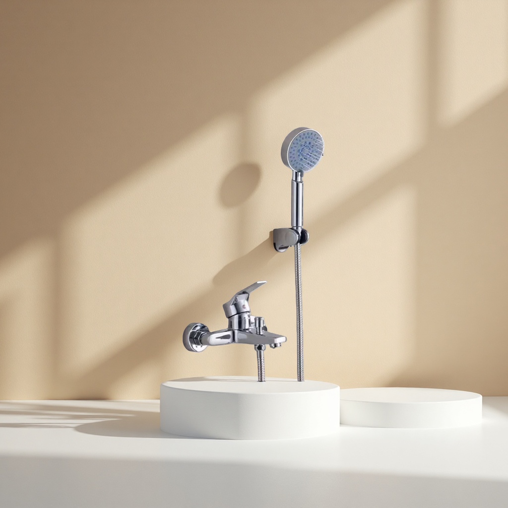 Shower head set, constant-temperature anti-scalding, water-saving and pressure-increasing bathroom shower head faucet Specification image