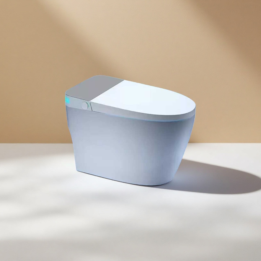 The fully automatic flushing seat of the smart toilet is heated, sterilized, deodorized, silent and water-saving Specification image