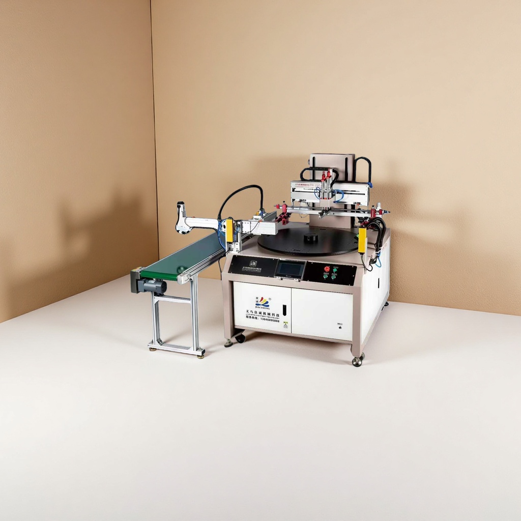 Industrial screen printing machine, automated printing equipment, high-precision screen printing machine Application Scenario